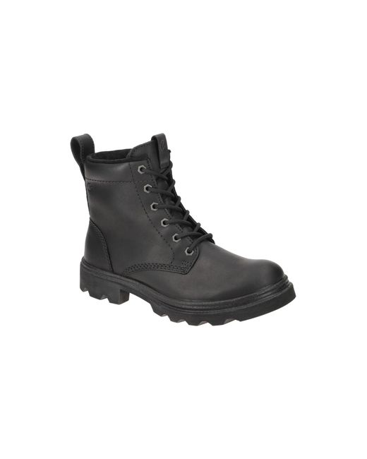 Ecco Black Boots Grainer 214723