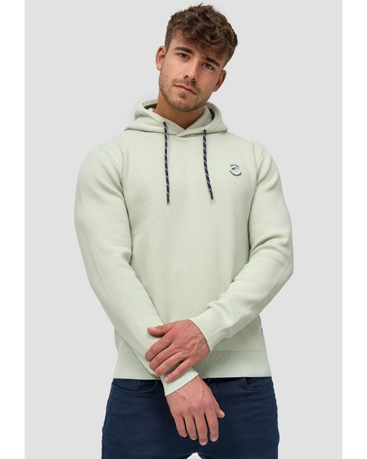 INDICODE Pullover Longview in Green für Herren