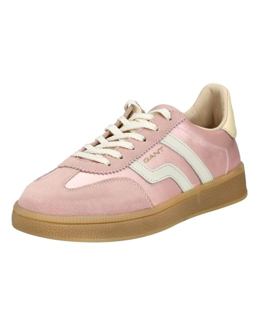 Gant Pink Veloursleder/Textil Sneaker