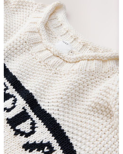 Next White Pullover Sailor