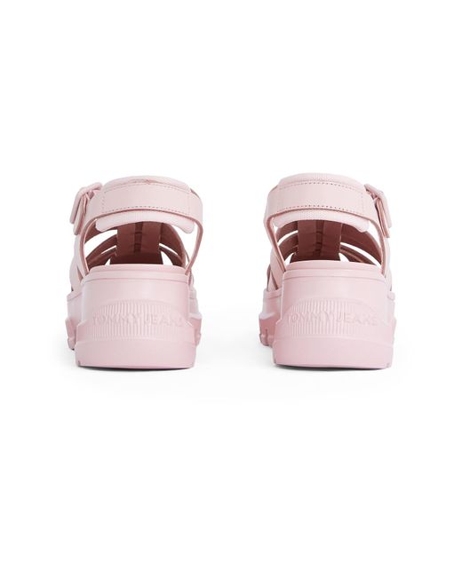 Tommy Hilfiger Pink Sandale