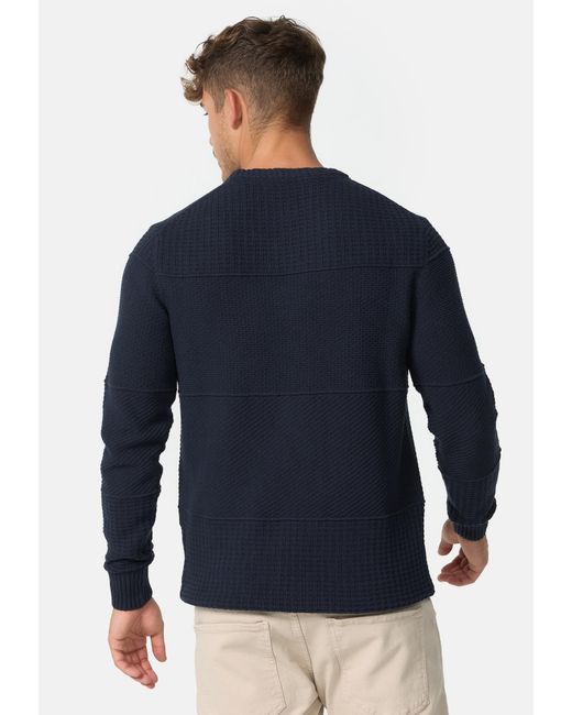 INDICODE Pullover Justice in Blue für Herren