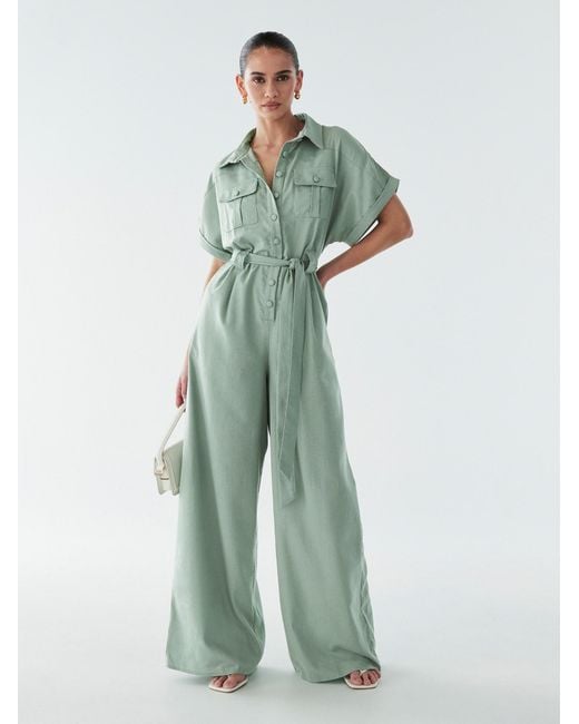 BWLDR Green Jumpsuit Ara