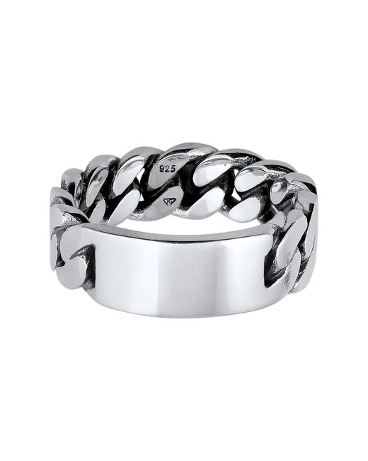 Kuzzoi Ring in Metallic für Herren