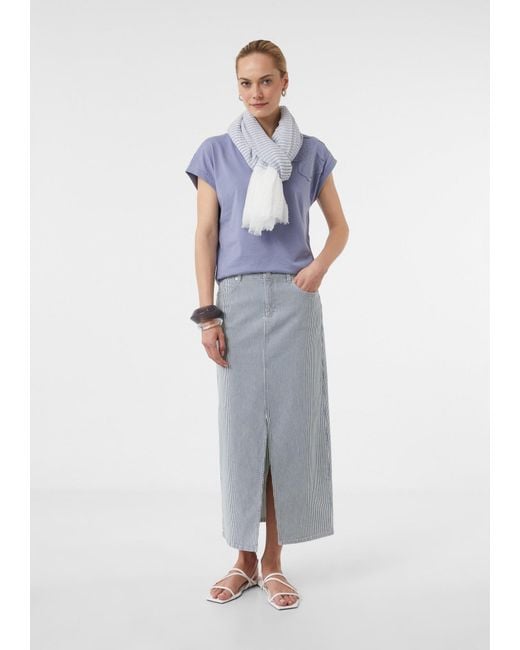 comma casual identity White Schal