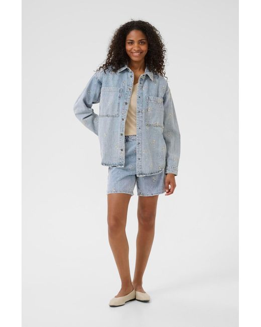 Kaffe Blue Jacke 'Babeth'