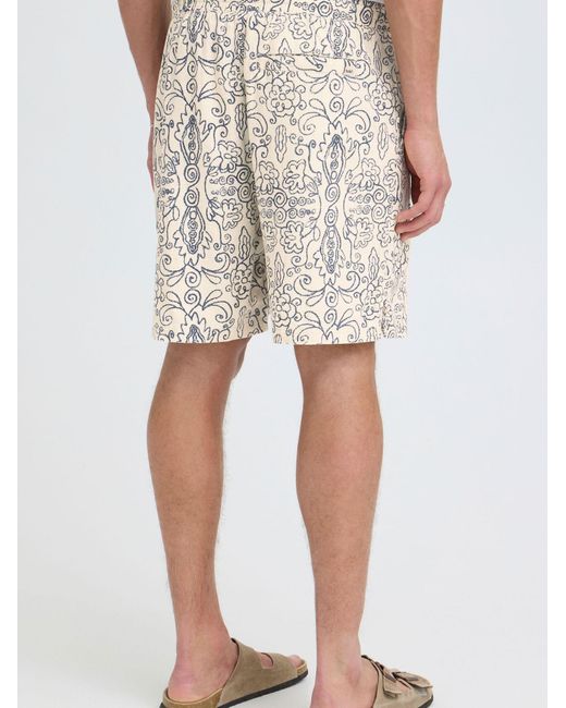 Solid Leinenhose Sdliam in Natural für Herren