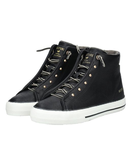 Mustang Black Sneaker High