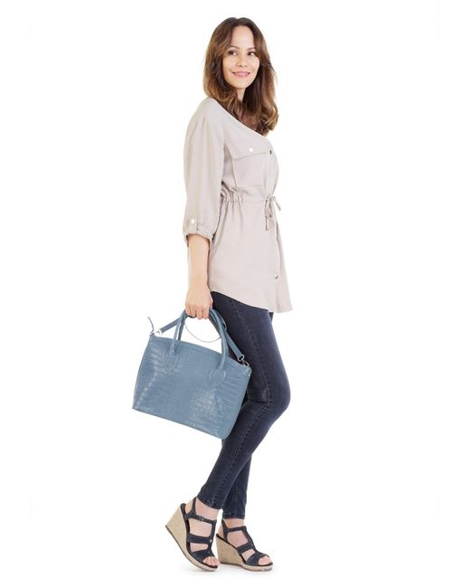 Cluty Blue Handtasche