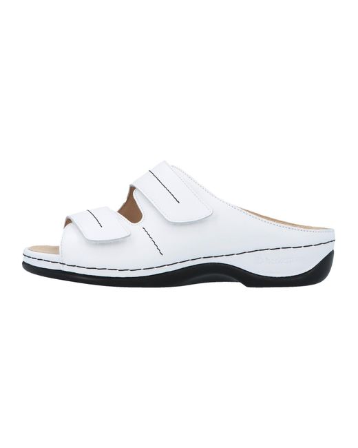 Berkemann White Pantolette Daria