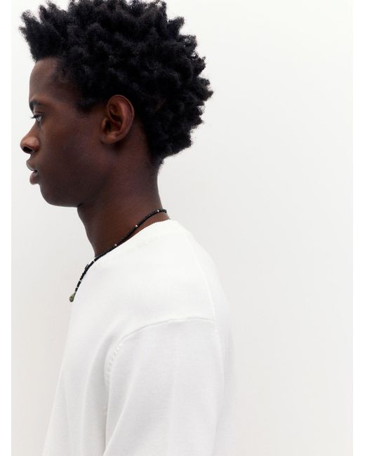 Pull&Bear Pullover in White für Herren