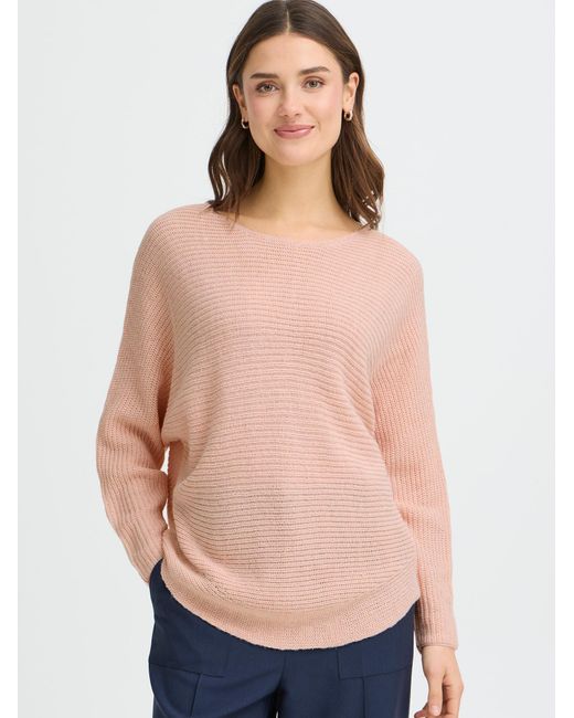 Fransa Pink Pullover Freretta