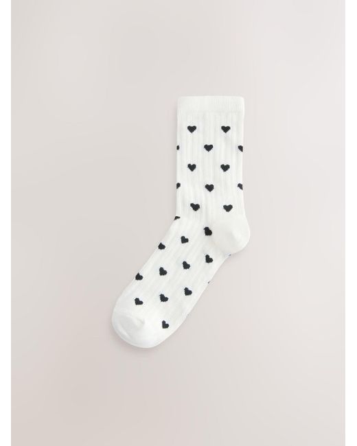 Next White Socken