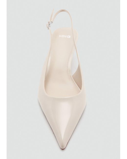 Mango White Slingpumps Circo
