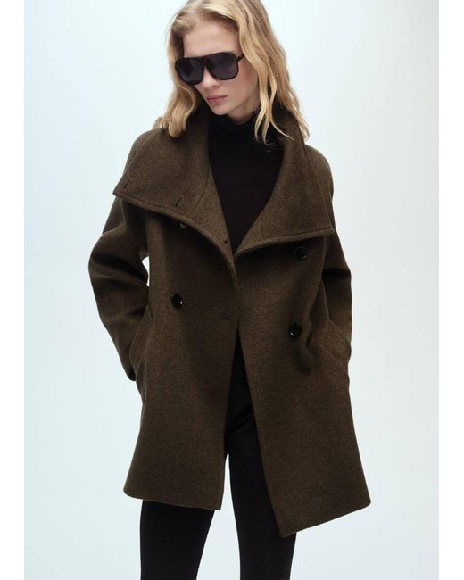 Mango Brown Mantel 'Maia'