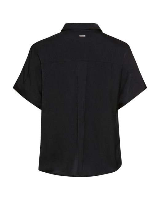 Laura Scott Black Bluse