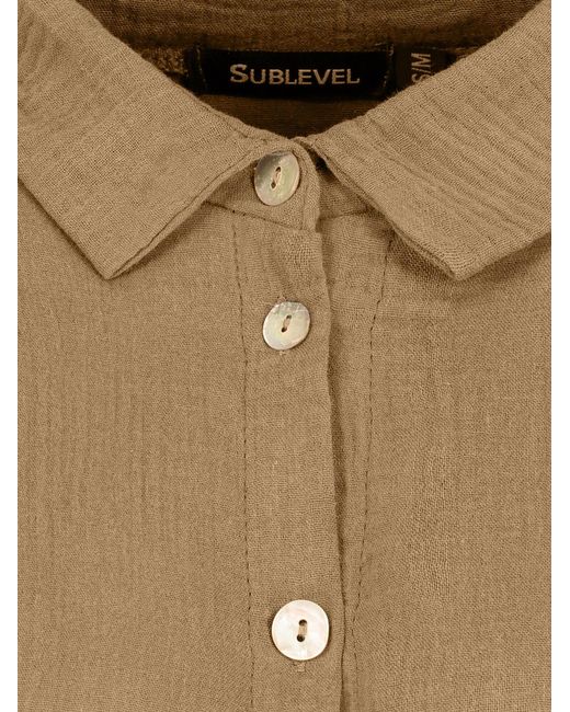 Sublevel Natural Bluse