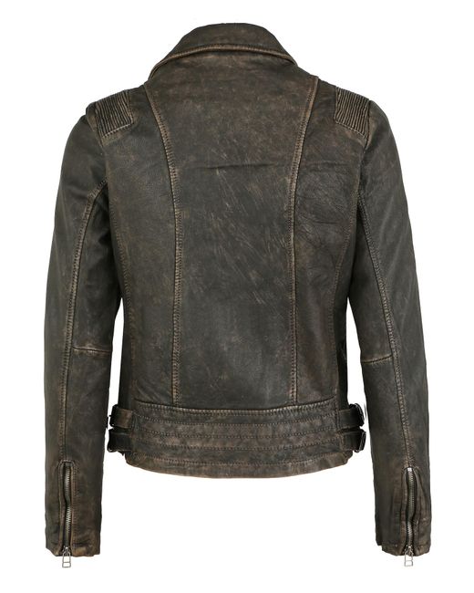 7eleven Black Lederjacke Lamiza