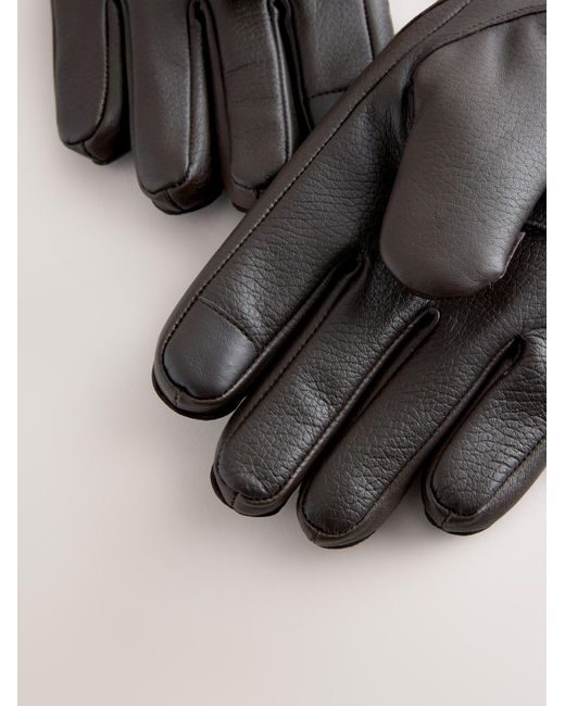 Next Fingerhandschuhe in Black für Herren