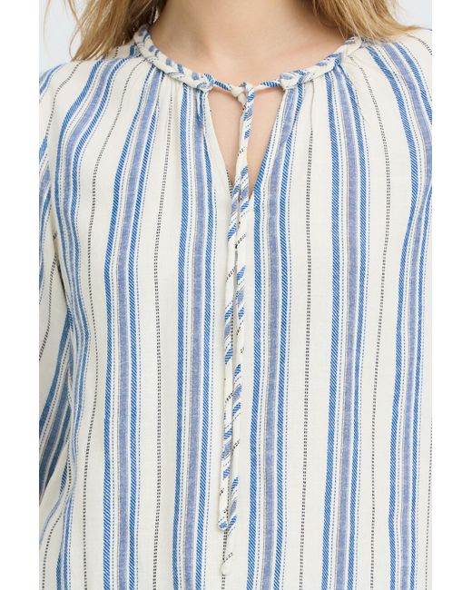 Pulz Blue Bluse