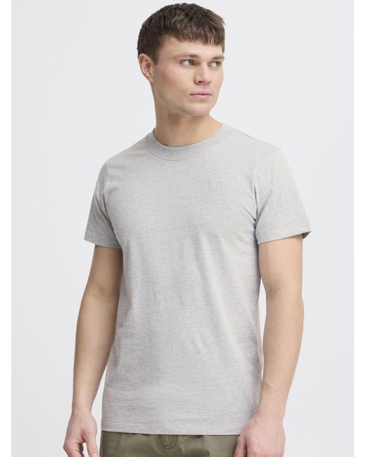 Solid T-Shirt Odit 2Er Pack in Black für Herren
