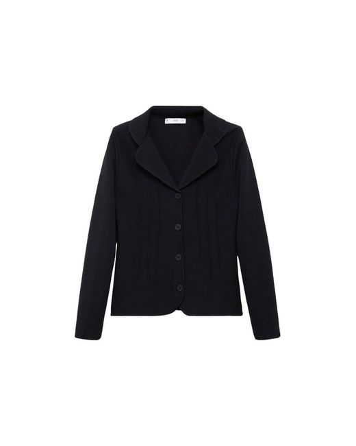 Mango Blue Blazer 'Adrap'