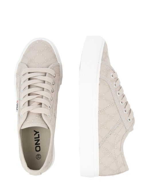 ONLY White Sneaker Onlnoom
