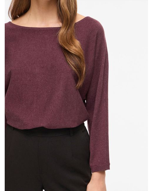 Vila Purple Pullover Vimalu