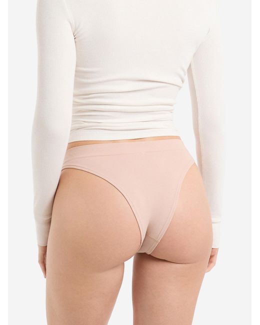 Etam White String Amande
