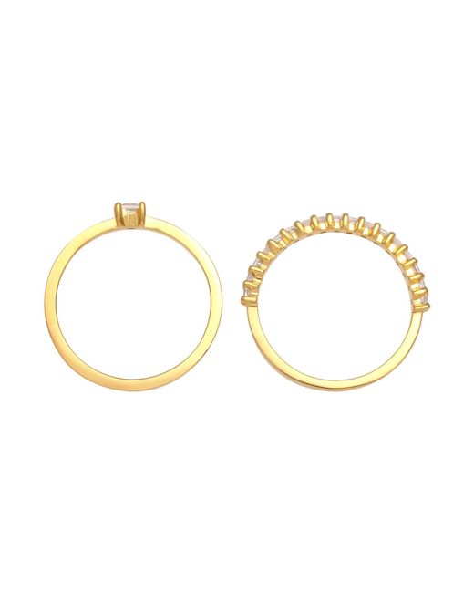 Elli Jewelry Metallic Ring Kristall Ring