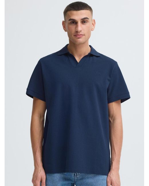 Solid Poloshirt Sdbetova in Blue für Herren