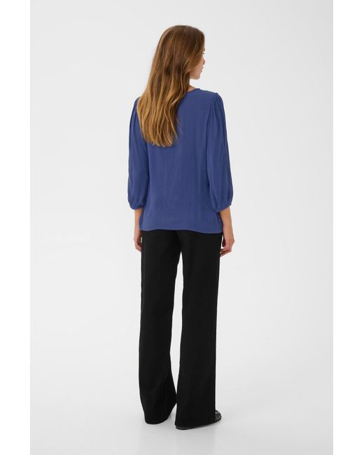 Kaffe Blue Bluse