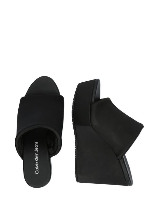 Calvin Klein Black Sandale