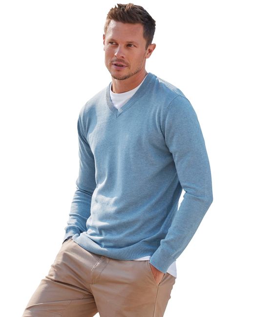 H.i.s. Pullover in Blue für Herren