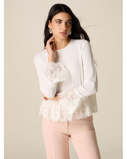 Oltre White Bluse