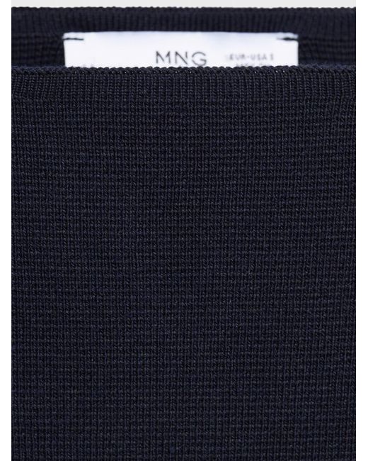 Mango Blue Pullover Soho