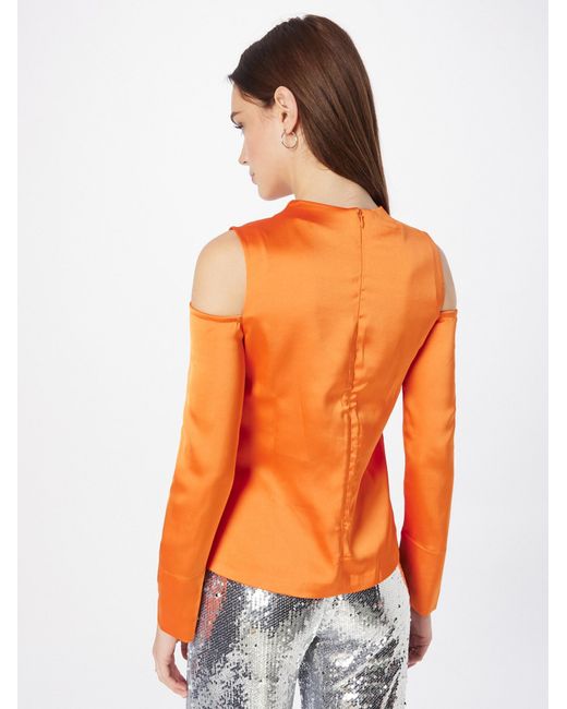 Oval Square Orange Bluse Dance