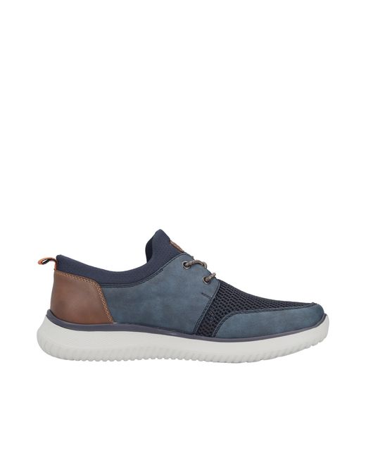 Rieker Slipper B9643 in Blue für Herren