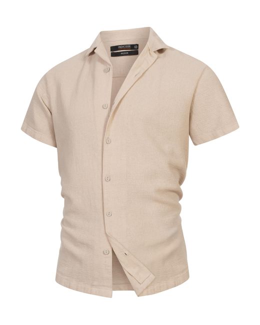 INDICODE Hemd Cosby in Natural für Herren