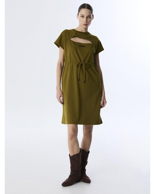 Twist Green Kleid