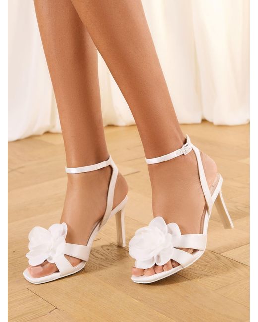 Lipsy White Sandale