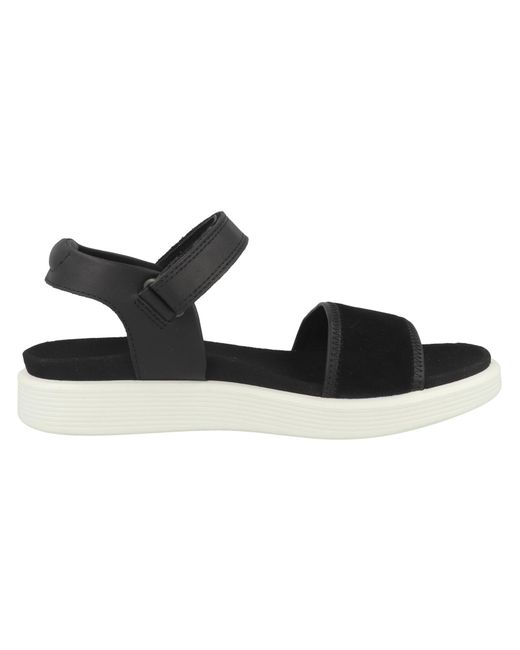 Ecco Black Sandale