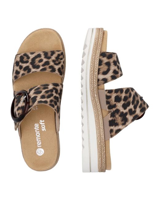 Remonte Brown Pantolette Basic