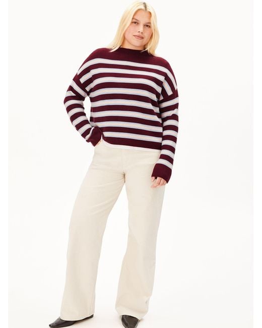 ARMEDANGELS Red Pullover