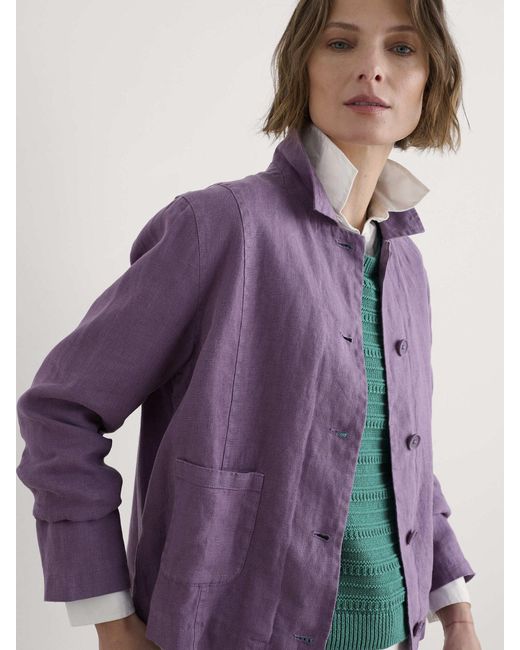 Seasalt Cornwall Purple Jacke 'Arame'