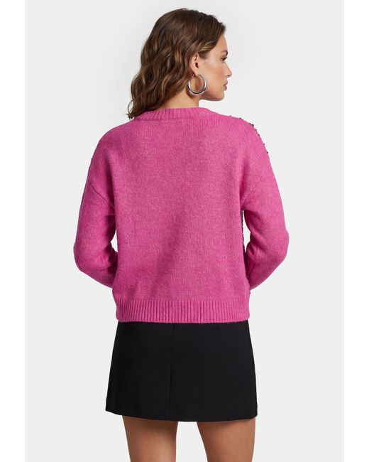 faina Pink Pullover