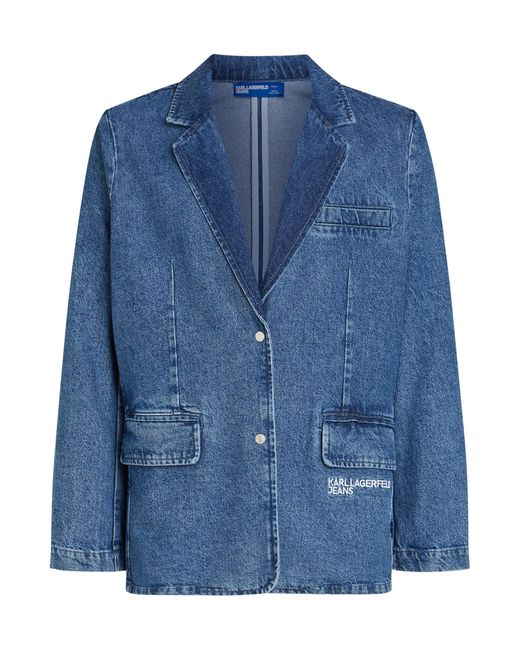 Karl Lagerfeld Blue Blazer
