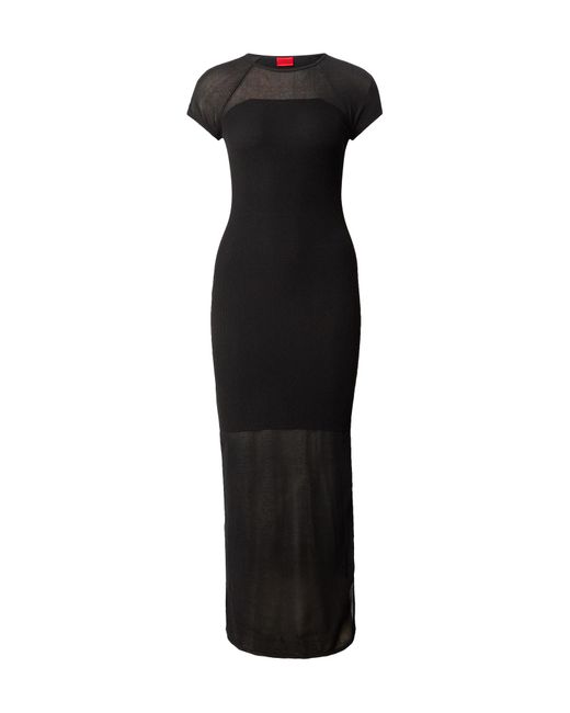 HUGO Black Kleid 'Slevety'