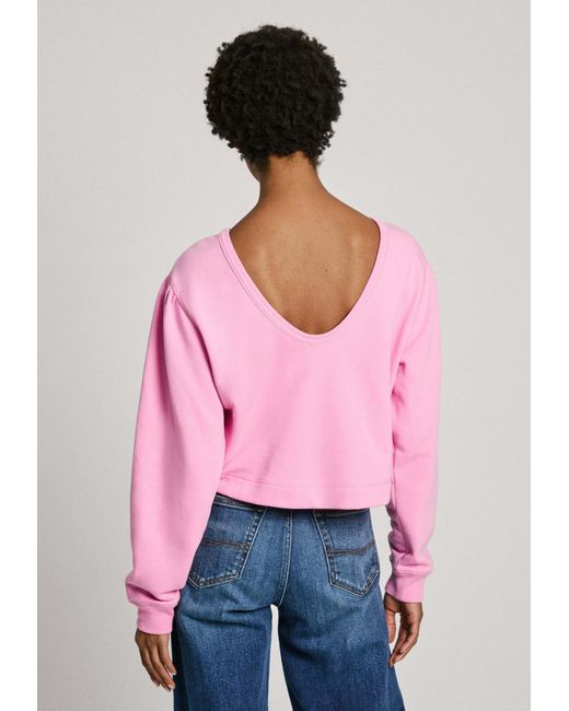 Pepe Jeans Pink Sweatshirt 'Eleanor'