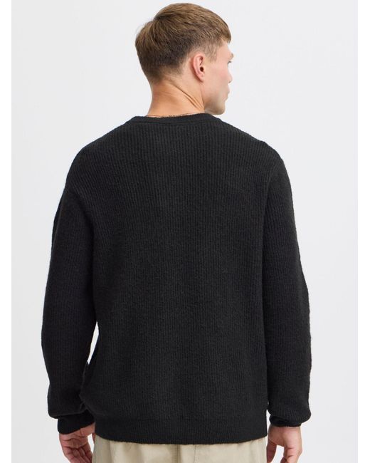 Solid Pullover Sdmack in Black für Herren